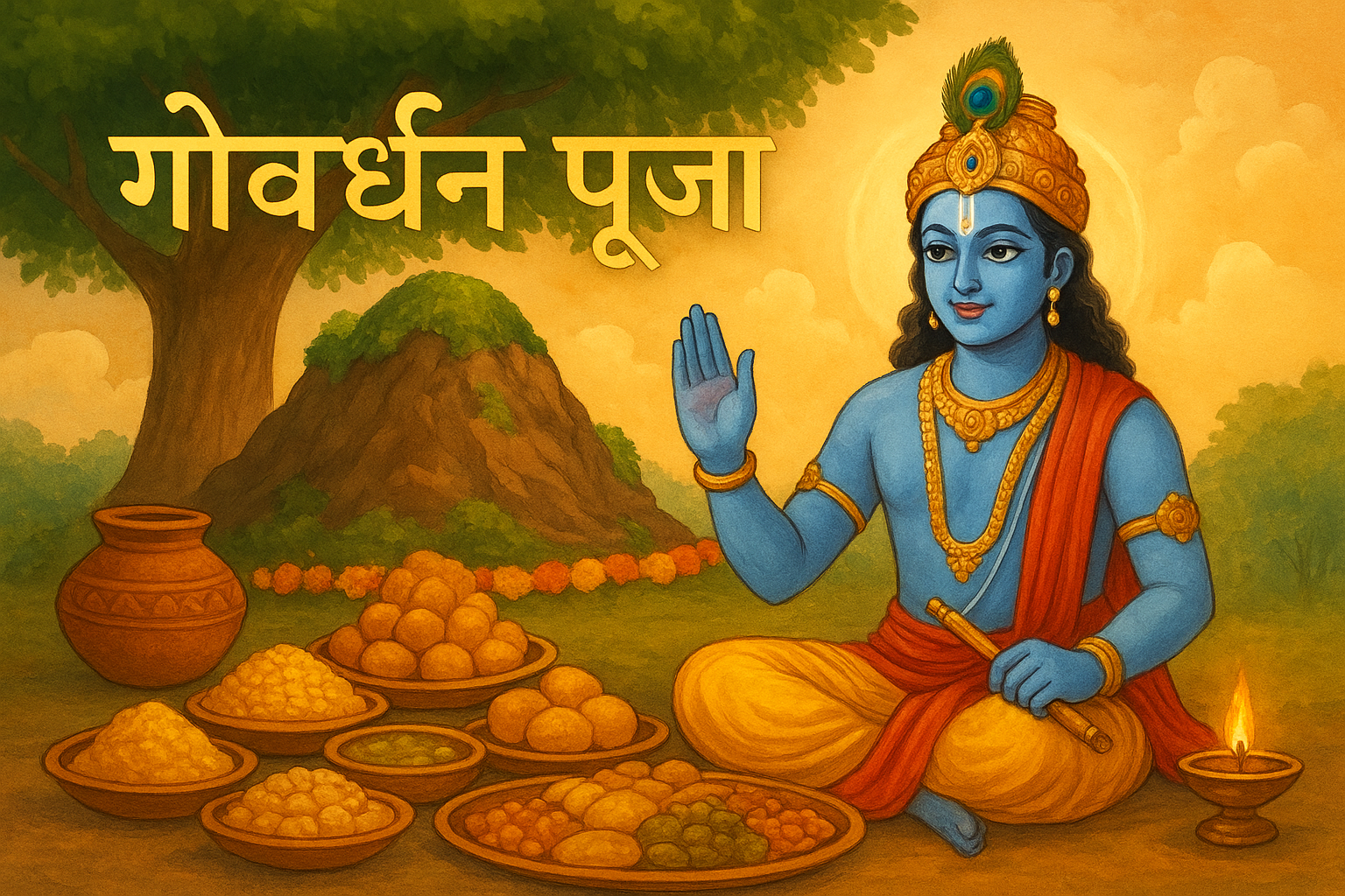 गोवर्धन पूजा 2025