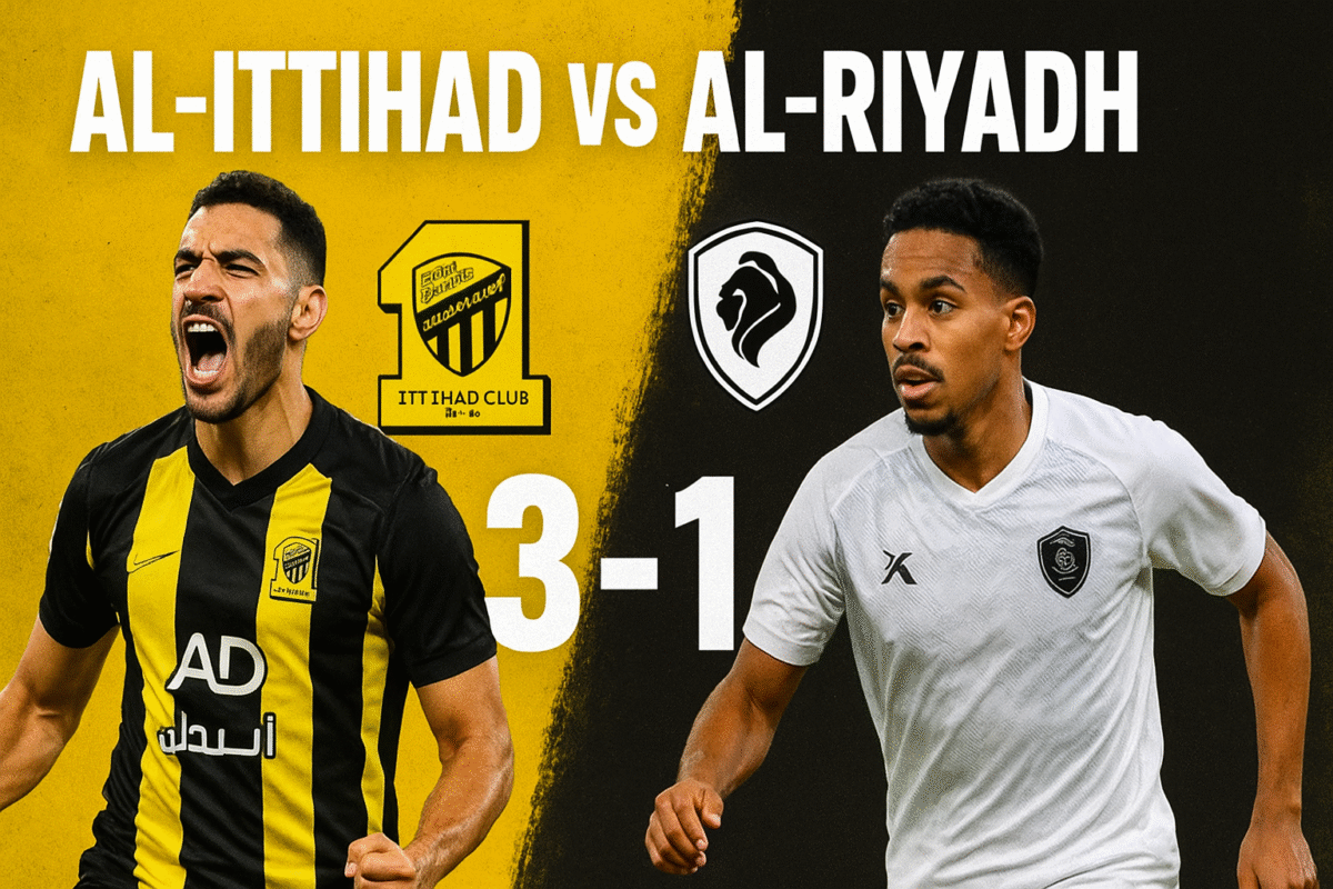 Al-Ittihad vs Al-Riyadh