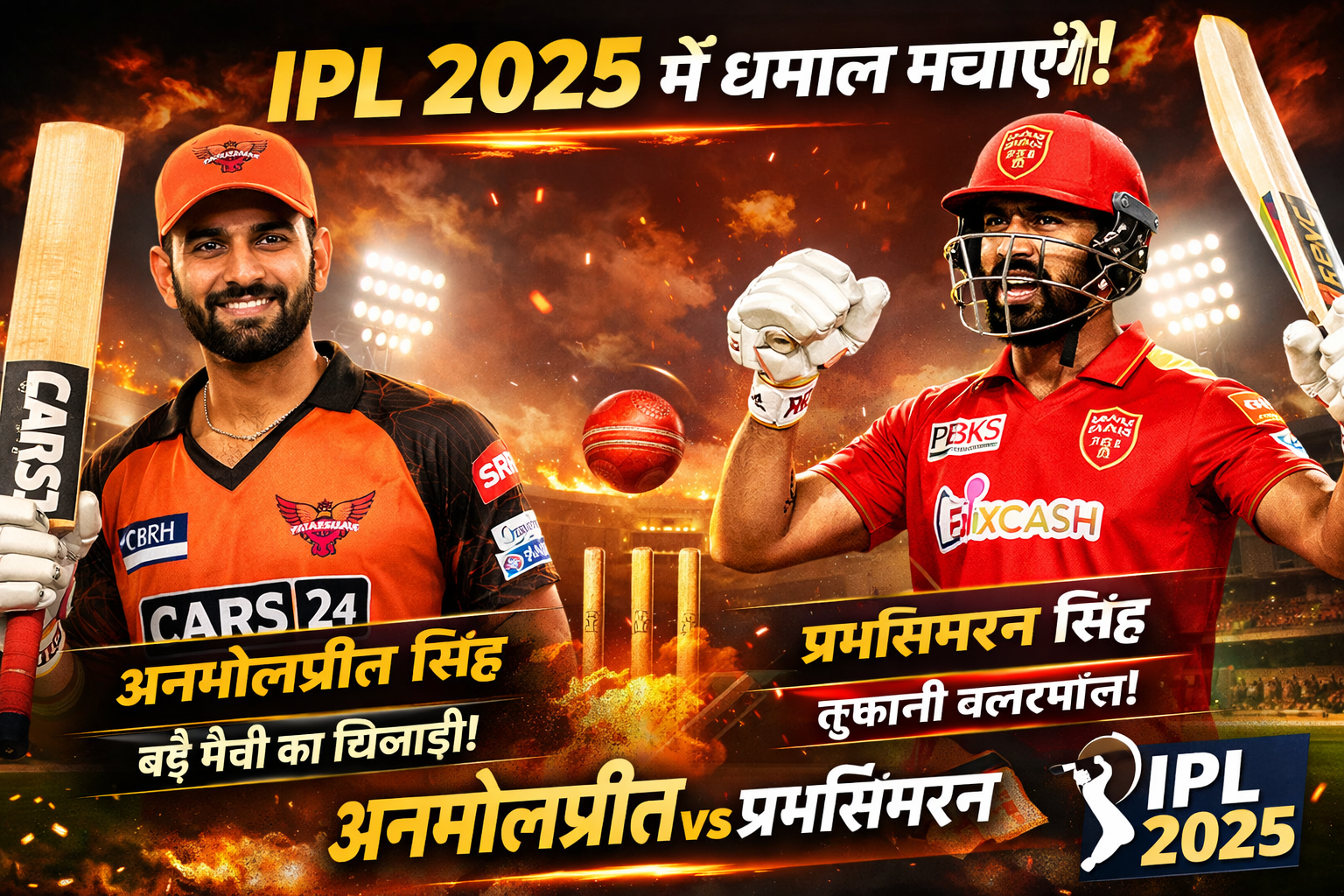 IPL 2025 में मचेगा बवाल! अनमोलप्रीत सिंह या प्रभसिमरन सिंह – कौन बनेगा पंजाब का अगला सुपरस्टार?