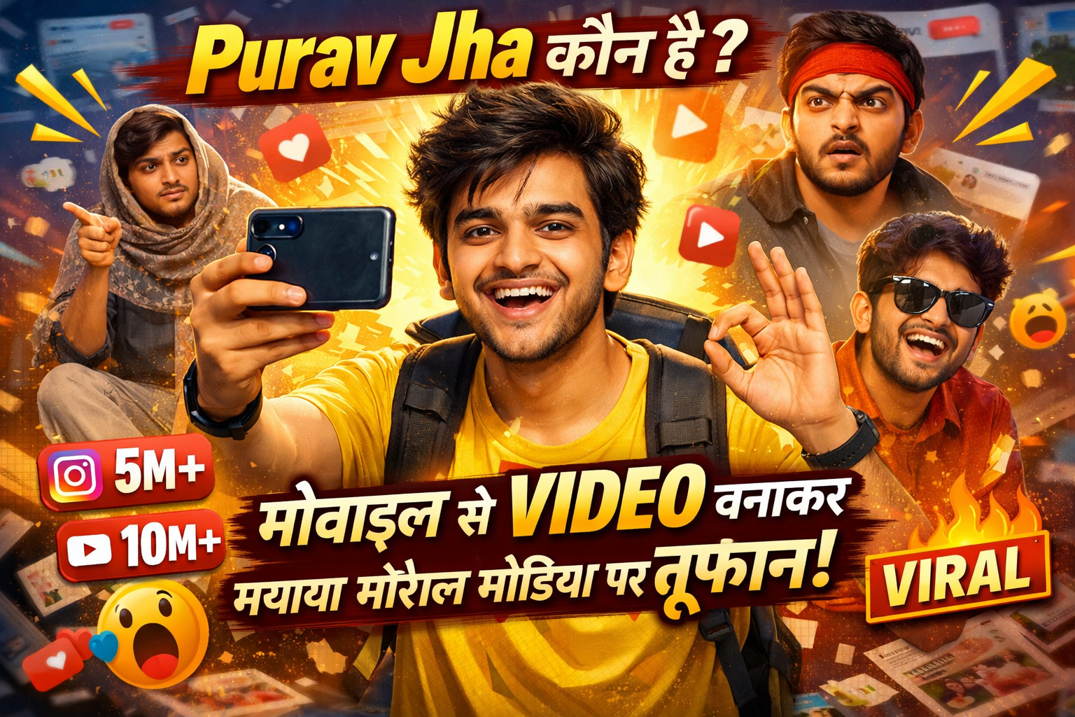 Purav Jha कौन हैं